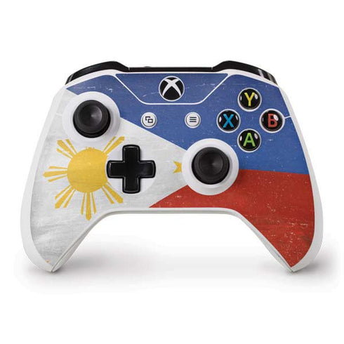 Philippines Flag Distressed Xbox One S Controller Skin